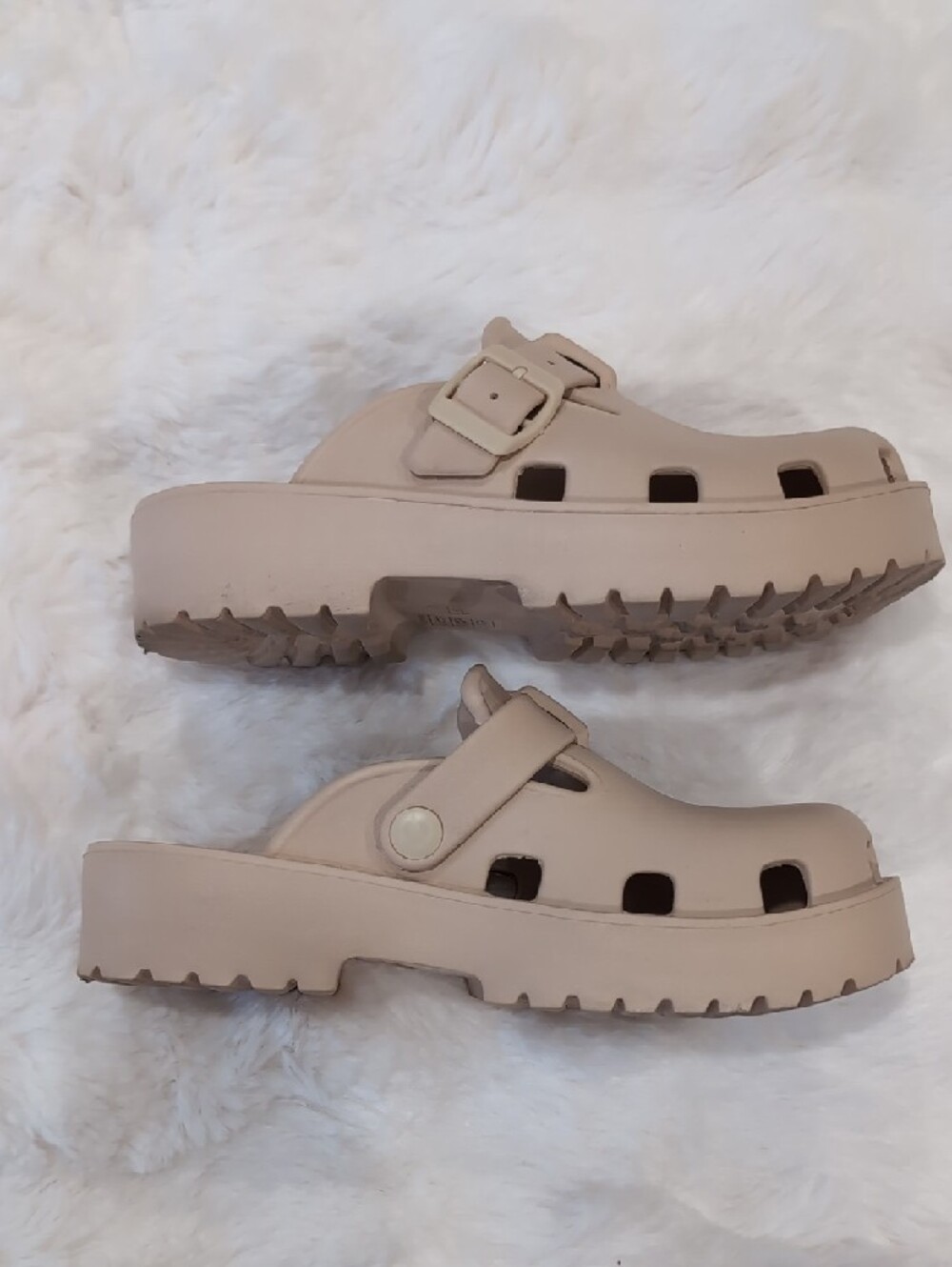 Free People Karlie Buckle Clogs - beige - Picture 5 of 6